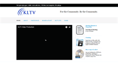Desktop Screenshot of kltv.org